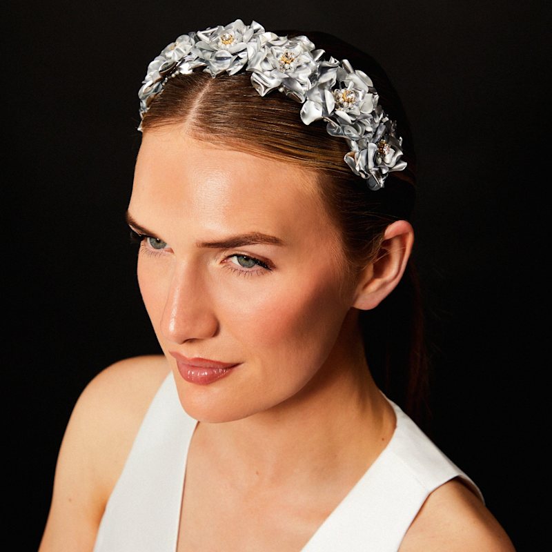 Camellia Tiara Silver | PINAR OZEVLAT | Wolf & Badger