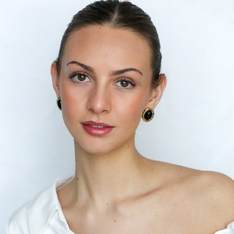 Thumbnail of Camille Studs In Black image