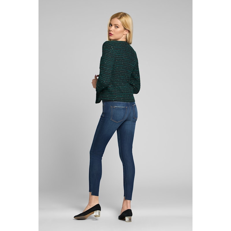 Thumbnail of Camille Tweed Jacket In Green image