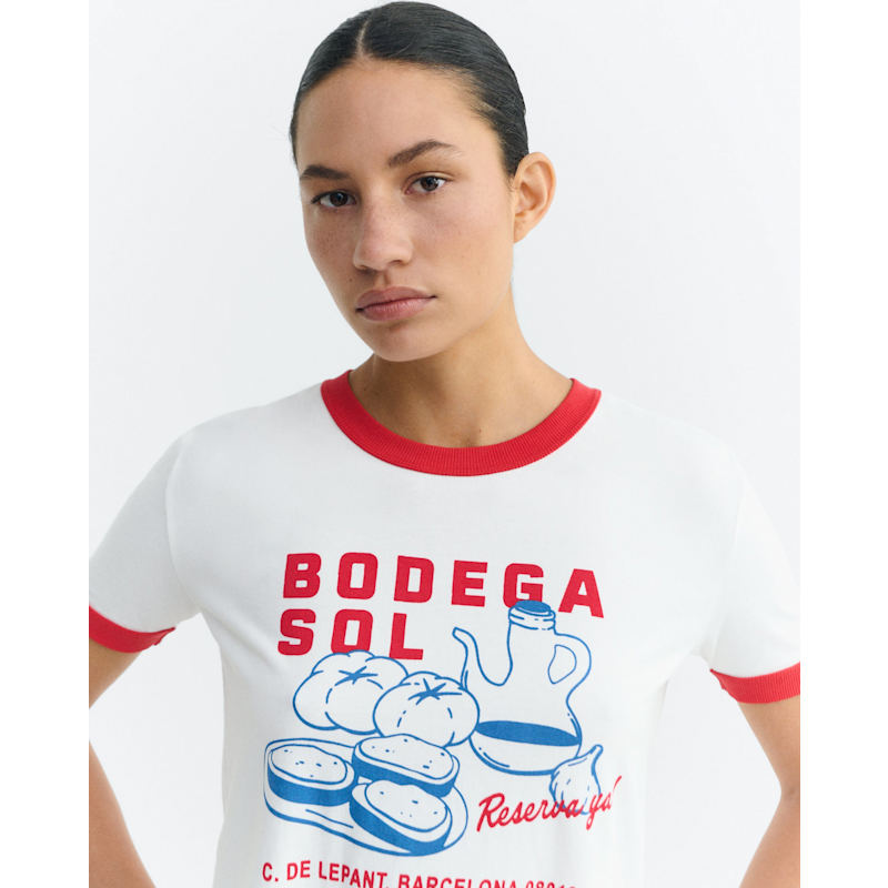 Thumbnail of T-Shirt Red Contrast Cellar Red Sun Zowie R image