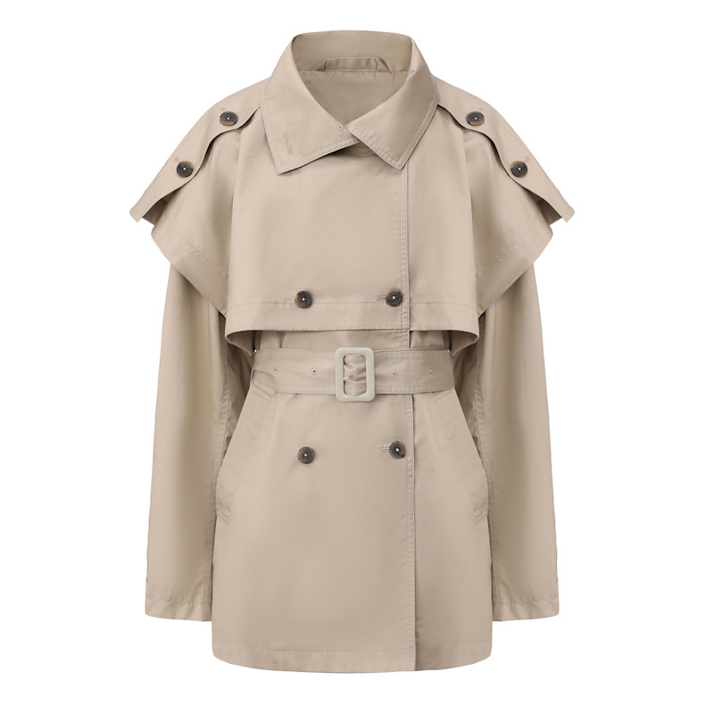 Cape Trench Jacket | Front Row Shop | Wolf & Badger