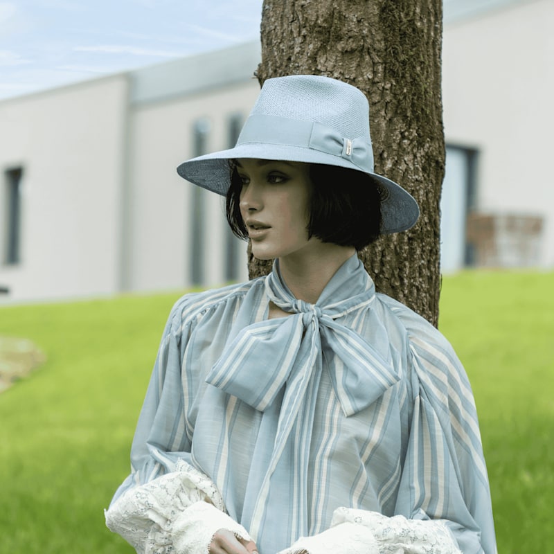 Thumbnail of Japanese Paper Wide Brim Drop Hat image