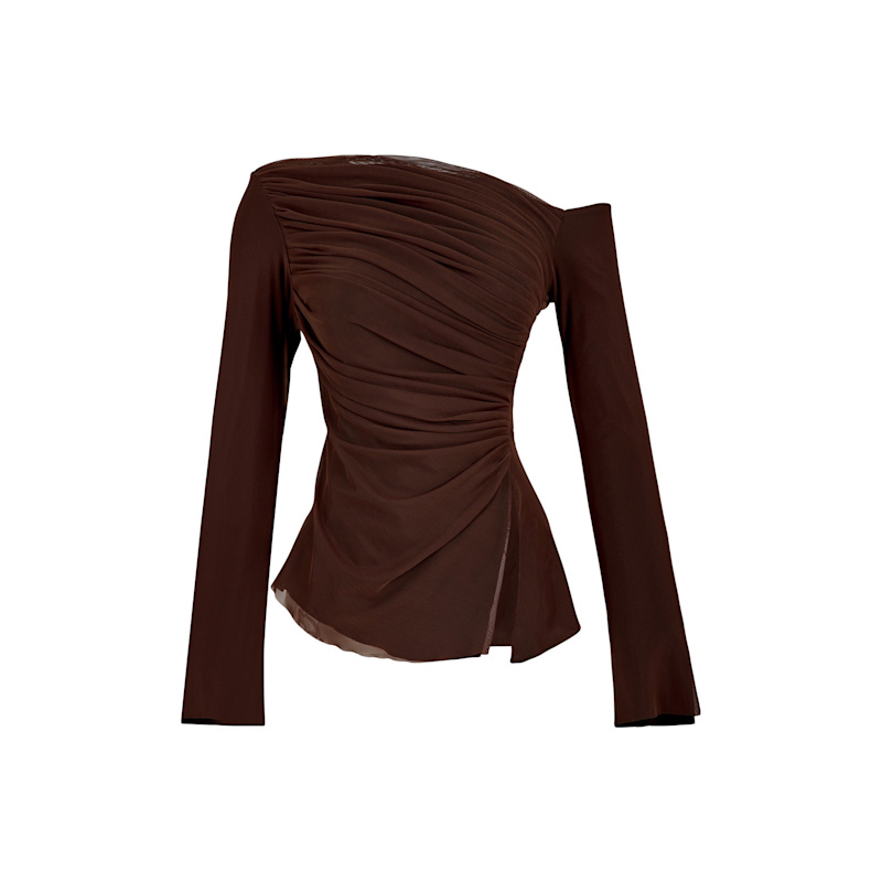 Thumbnail of Caprina Blouse Brown image