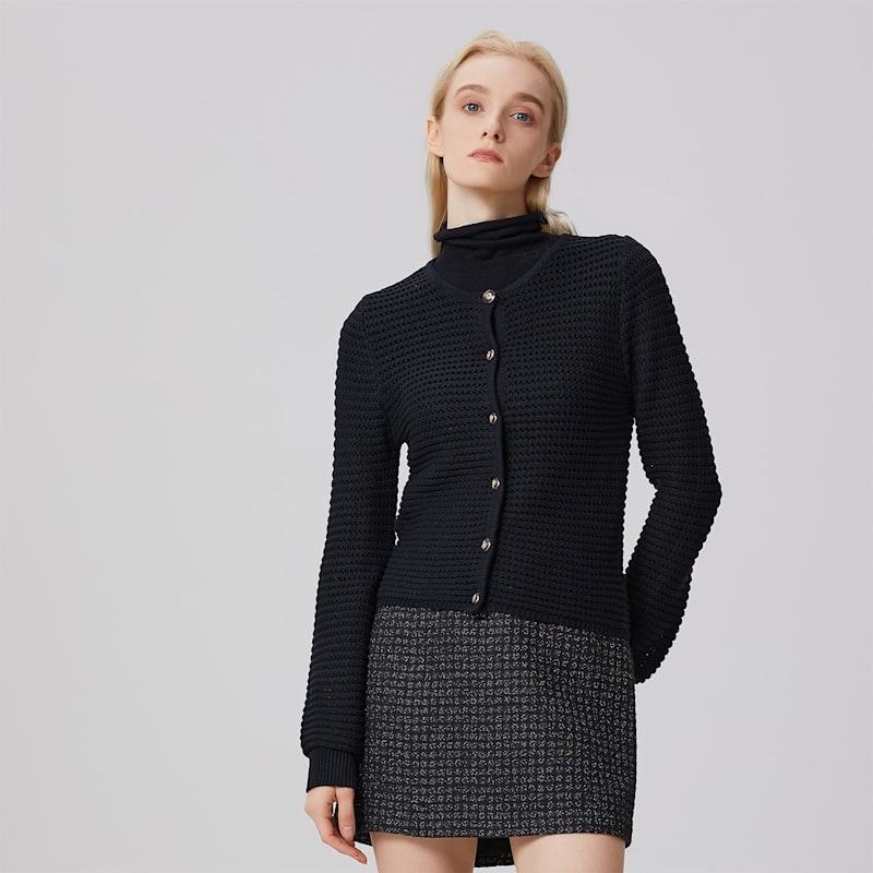 Thumbnail of Textured Knit Cardigan image