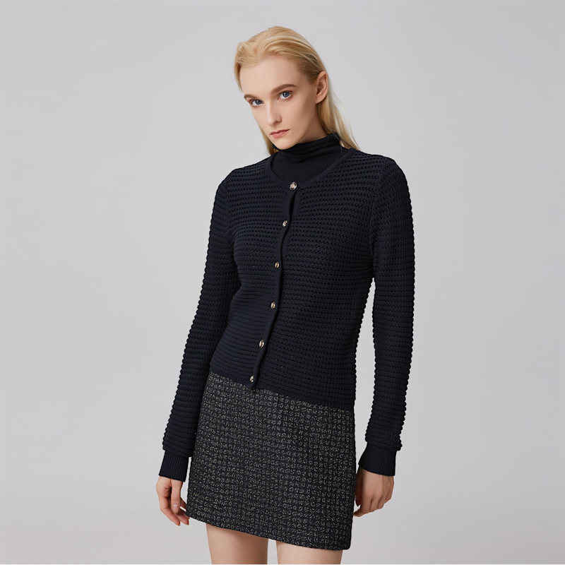 Thumbnail of Textured Knit Cardigan image