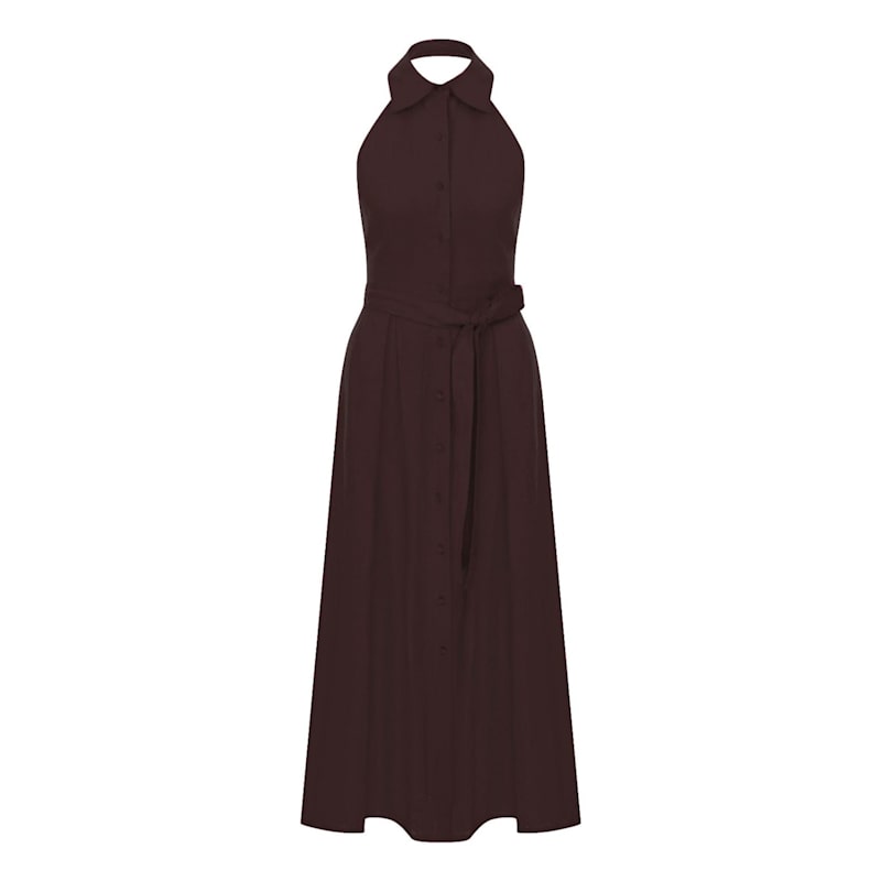 knee length dresses for ladies Custom Studio - Siena Midi Dress - Merino / Cashmere main image 0