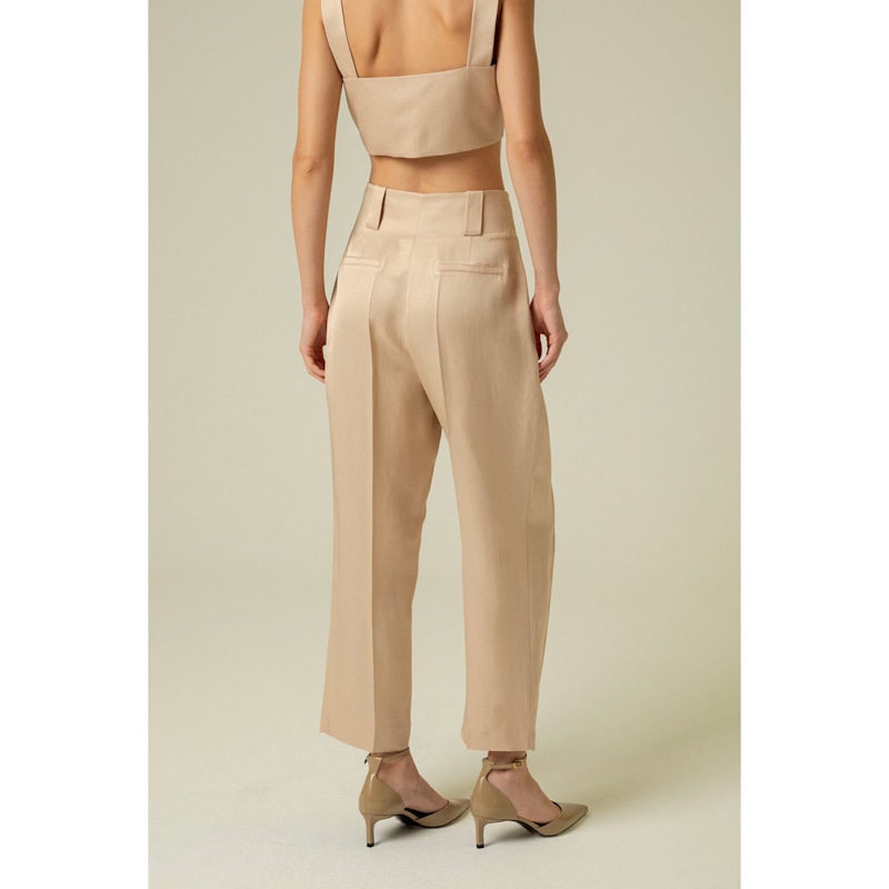 Thumbnail of Carrot Leg Beige Pants image