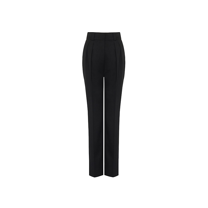 Thumbnail of Carrot Leg Black Trousers image