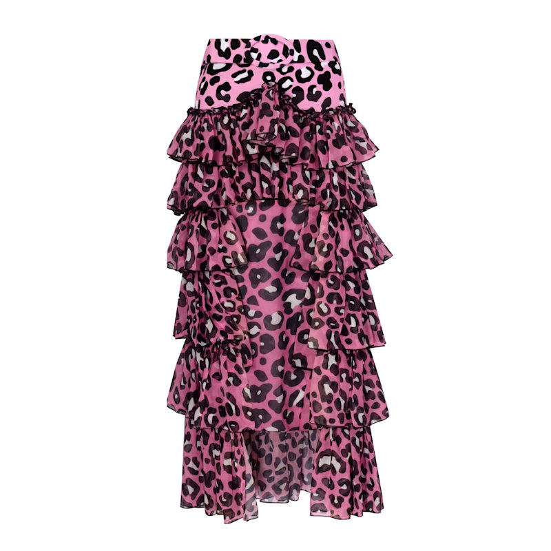 Thumbnail of Carter Pink Leo Skirt image