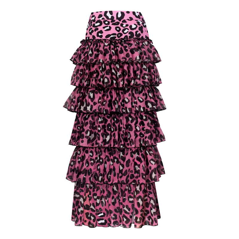 Thumbnail of Carter Pink Leo Skirt image