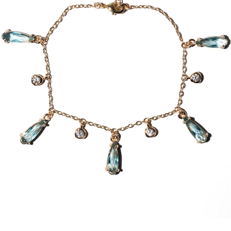 Thumbnail of Cascade Bracelet – Azure Blue image