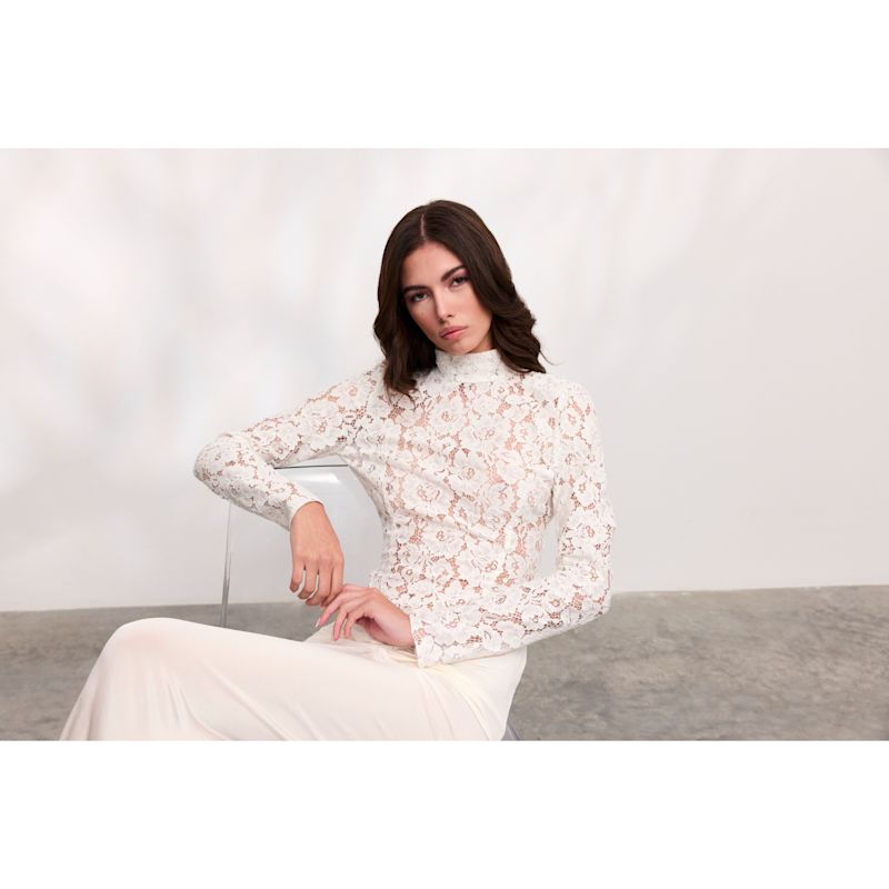 Thumbnail of Cassia Long White Dress image