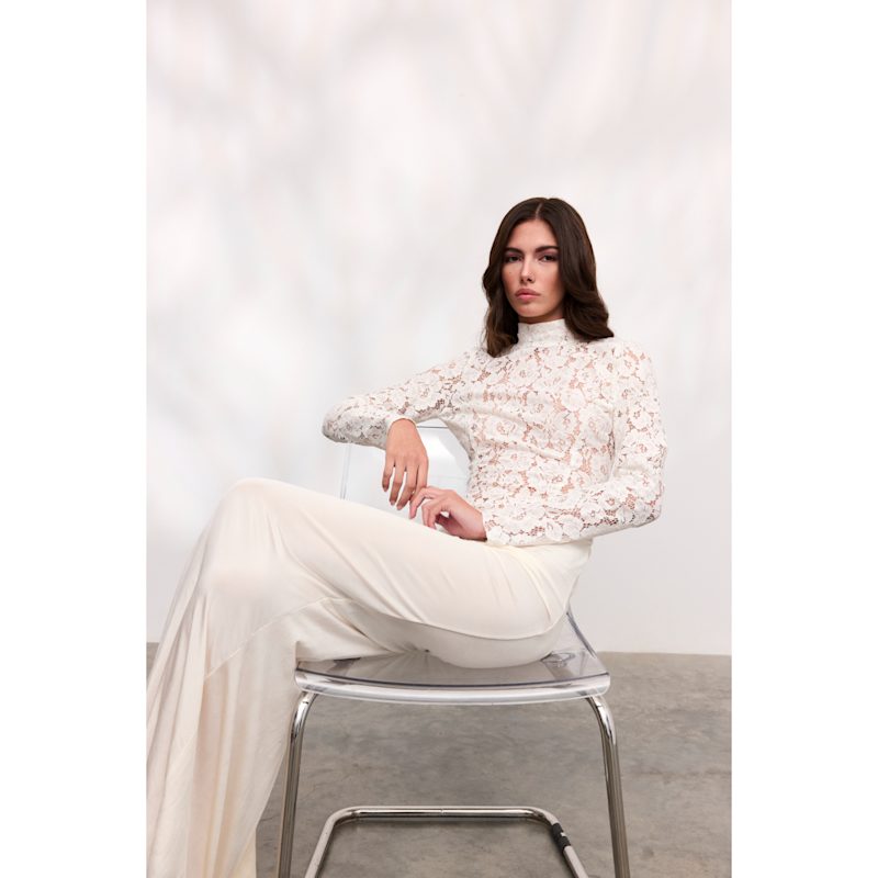 Thumbnail of Cassia Long White Dress image