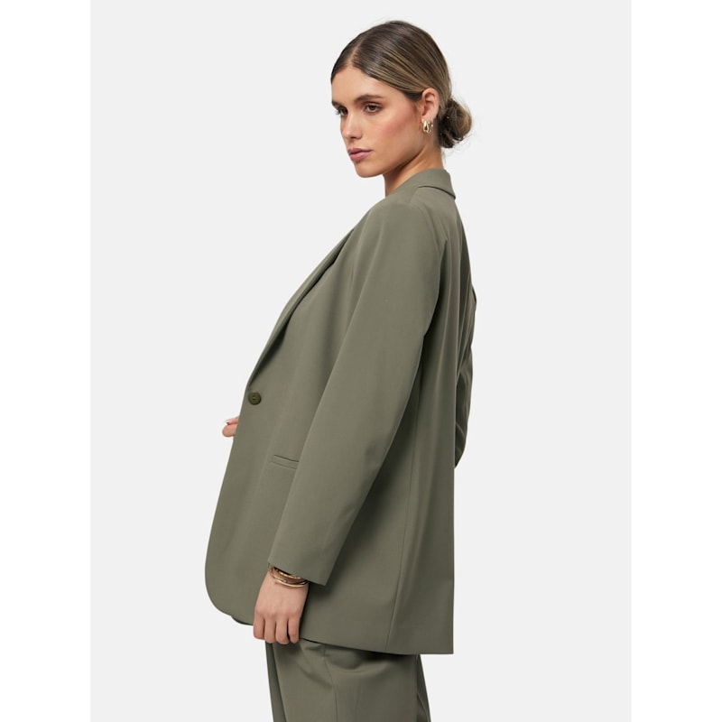 Thumbnail of Cassie Soft Olive Jacket image