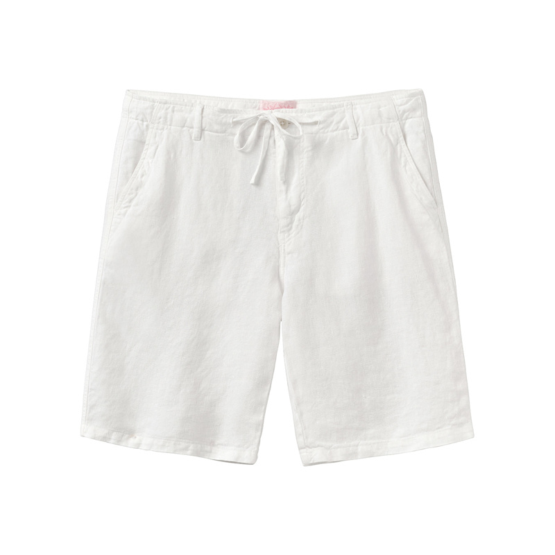 Thumbnail of Casual Linen Shorts White image
