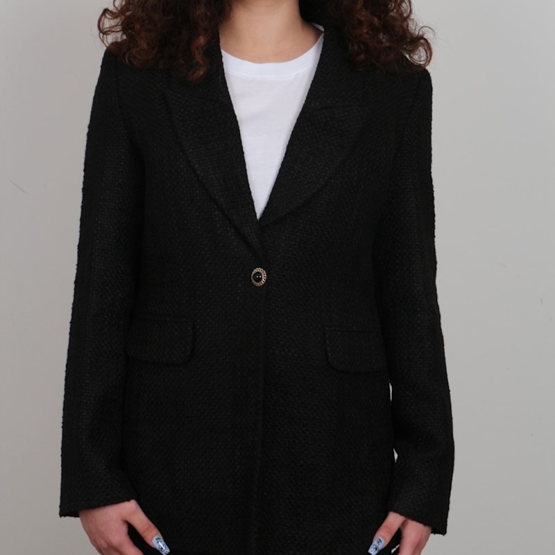 Thumbnail of Casual Tweed Womens Blazer image