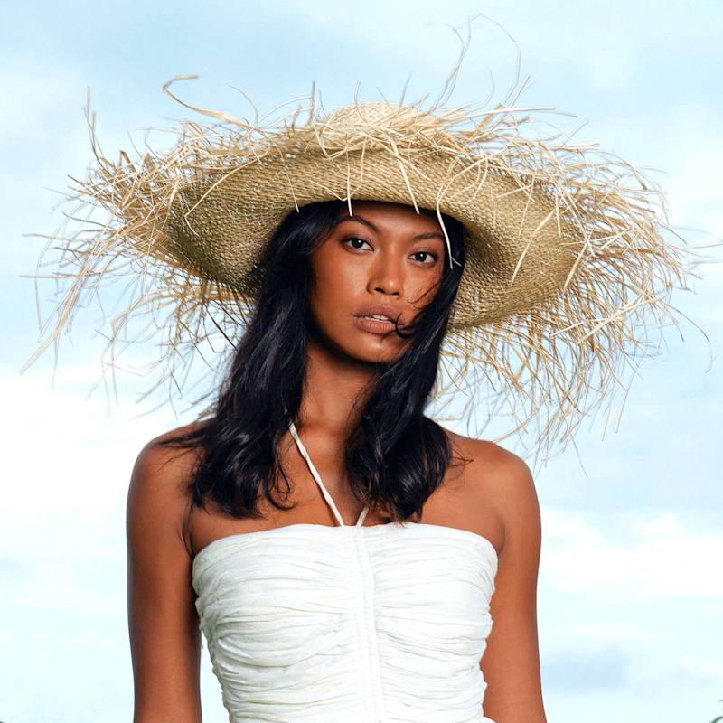 Thumbnail of Catalina Frayed Straw Hat image