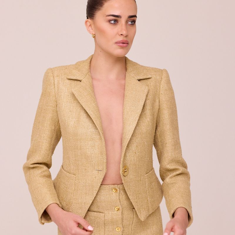 Thumbnail of Cate | The Golden Structured Jacket image