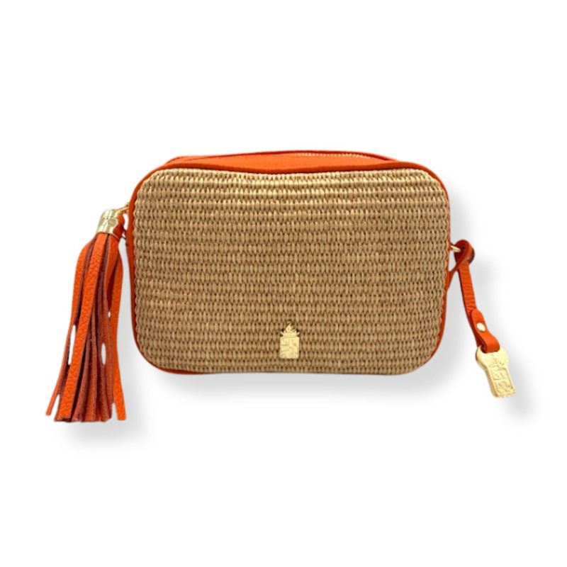 Thumbnail of Caz - Italian Raffia In Blood Orange image