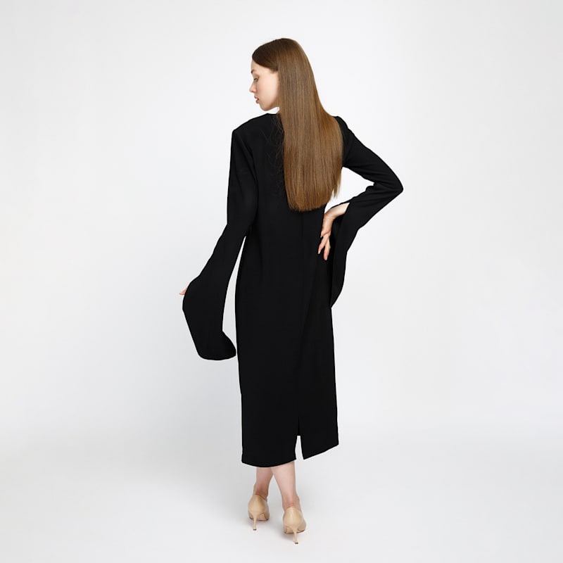 Thumbnail of Midi Bell Sleeve Dress image