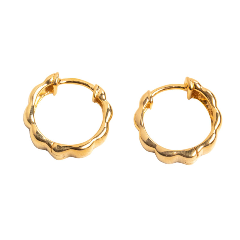 Thumbnail of Cecilia Rippling Hoops image