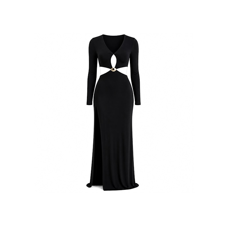 Thumbnail of Celeste Noir Maxi Dress image