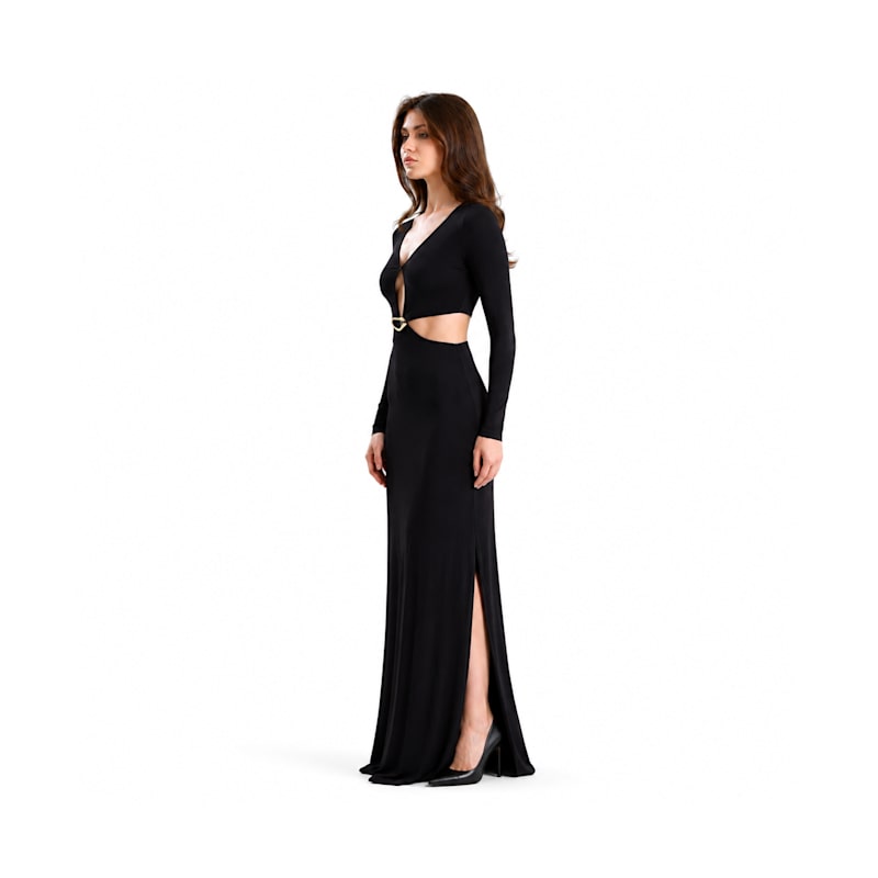 Thumbnail of Celeste Noir Maxi Dress image