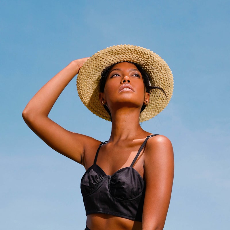 Woven Straw Sun Hat - Natural Beige Eddie Bauer Woven Straw Sun Hat - Natural Beige main image 3