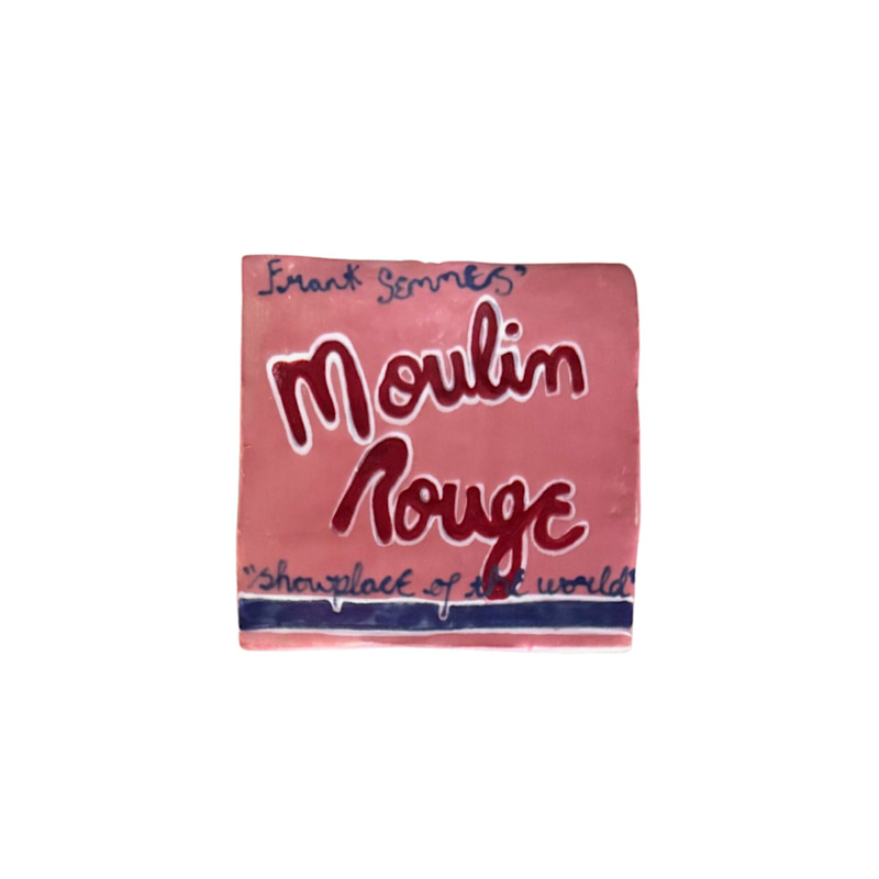 Thumbnail of Ceramic Moulin Rouge Coaster image