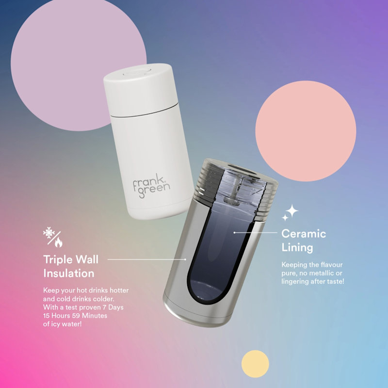 Thumbnail of 12oz Ceramic Reusable Cup Berry image