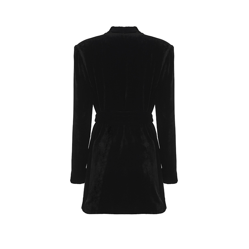 Thumbnail of The Silk Velvet Blazer image