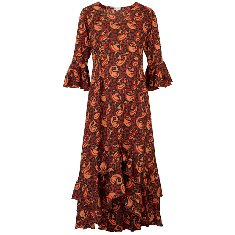 blossom midi dress BLOSSOM MIDI DRESS – label graph