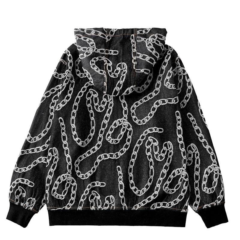 Thumbnail of Chains Black Hoodie image
