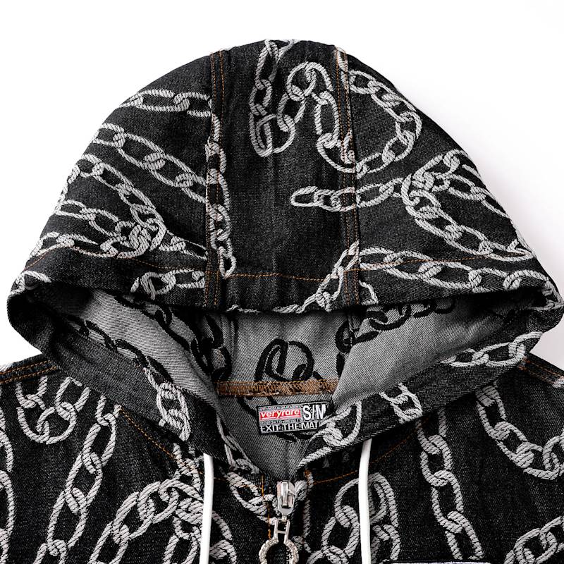 Thumbnail of Chains Black Hoodie image
