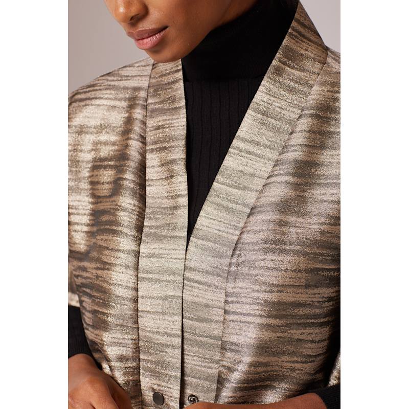 Thumbnail of Champagne Sand Storm Midi Kimono Jacket image