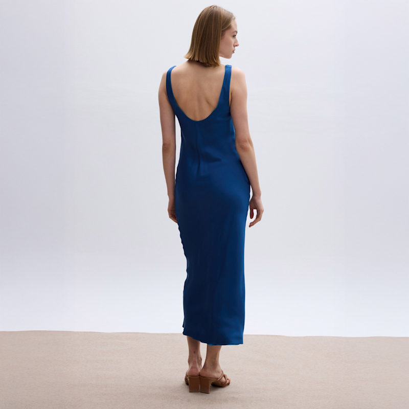 Thumbnail of Charlotte Reversible Dress Ocean Blue Vs Indigo Blue image