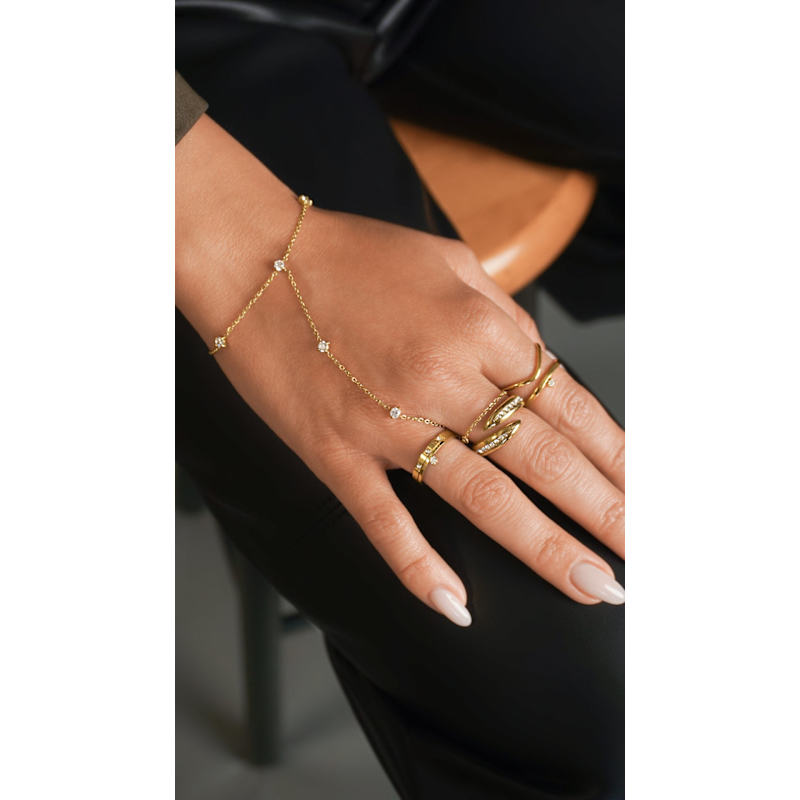 Thumbnail of Waterproof Charming Hand Chain Bracelet image