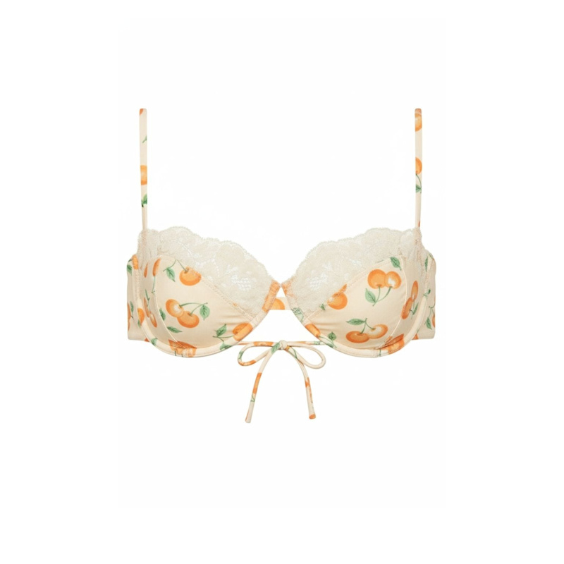 Cherry Sherbet Lena Bikini Top | Montce Swim | Wolf & Badger