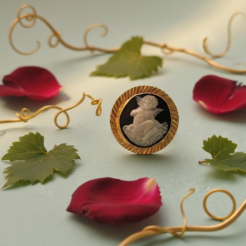 Thumbnail of Cherubino Cameo Ring image