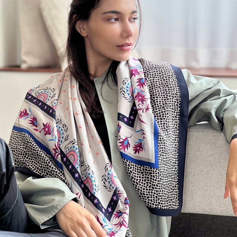 Thumbnail of Chic Silk Square Scarf image