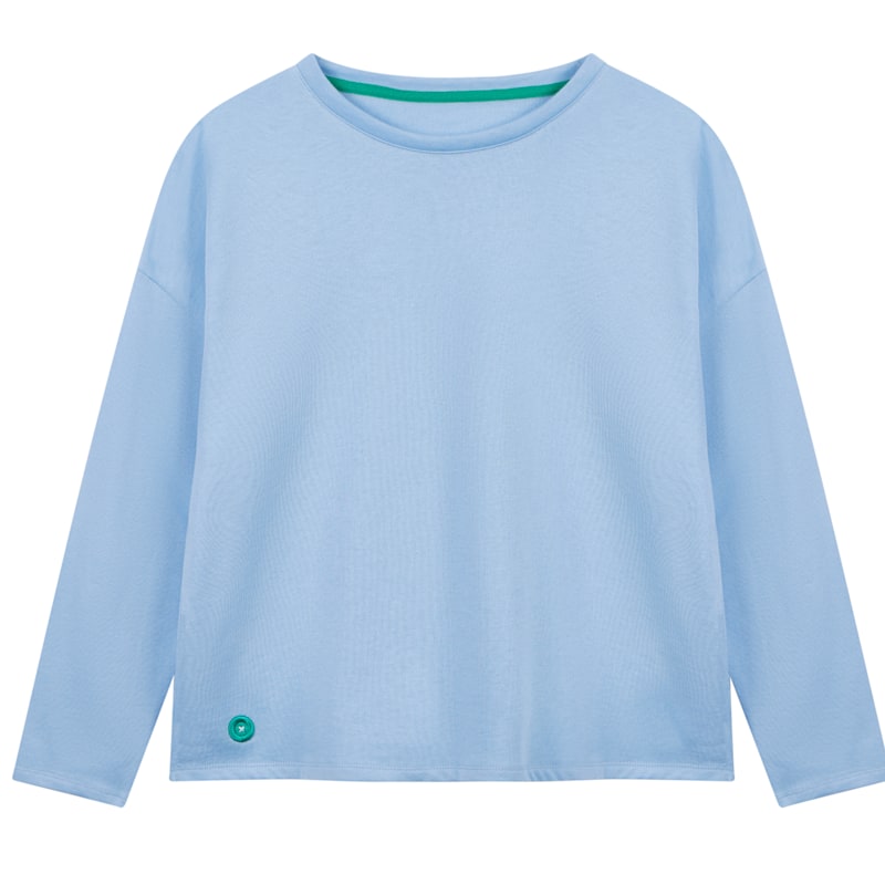 Thumbnail of Boxy Sweatshirt Unisex Light Blue image