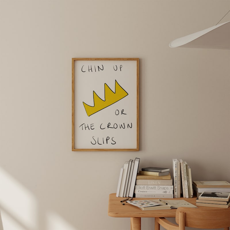 Thumbnail of Chin Up Print image
