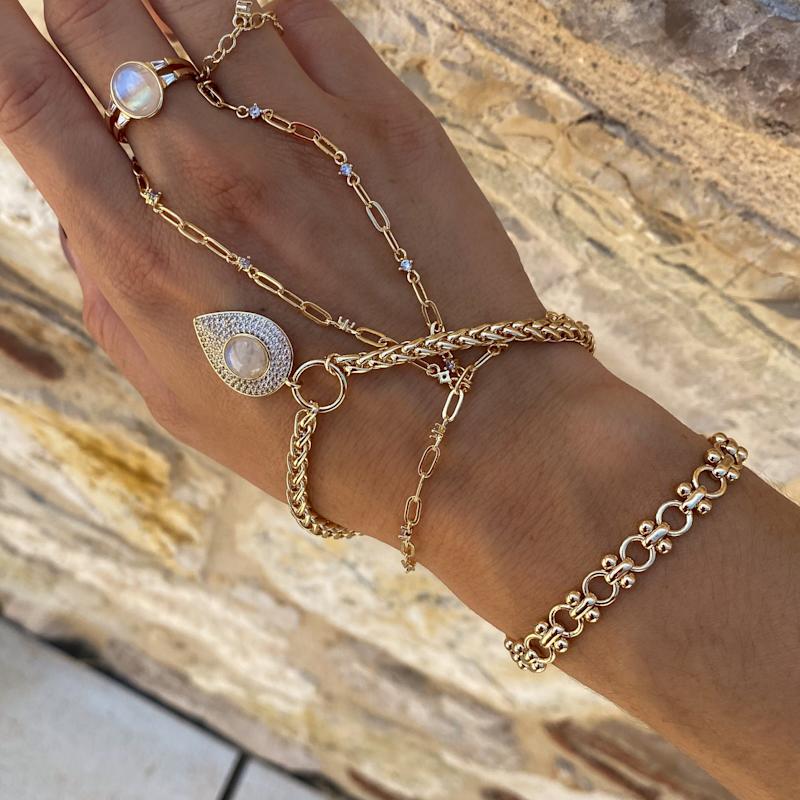 Thumbnail of Chloe Chain Bracelet - Gold image