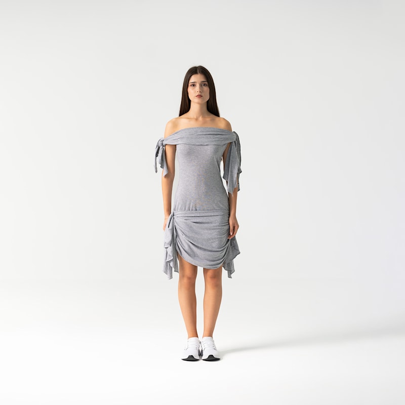 Thumbnail of Chloe Dress In Gray Color image