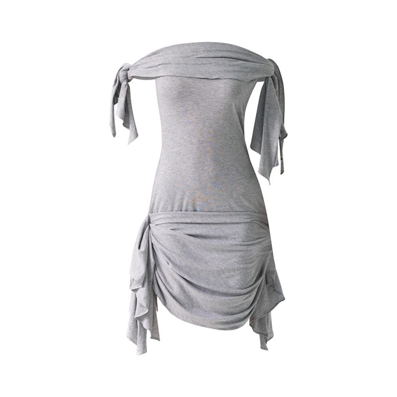 Thumbnail of Chloe Dress In Gray Color image