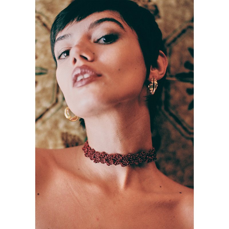 Thumbnail of Red Spike Pitiusas Choker image