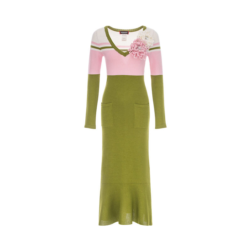 akira knit dress NINI KNIT HALTER MINI DRESS – AKIRA main image 1