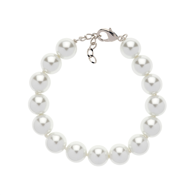 Thumbnail of Chunky Pearl & Platinum Bracelet image