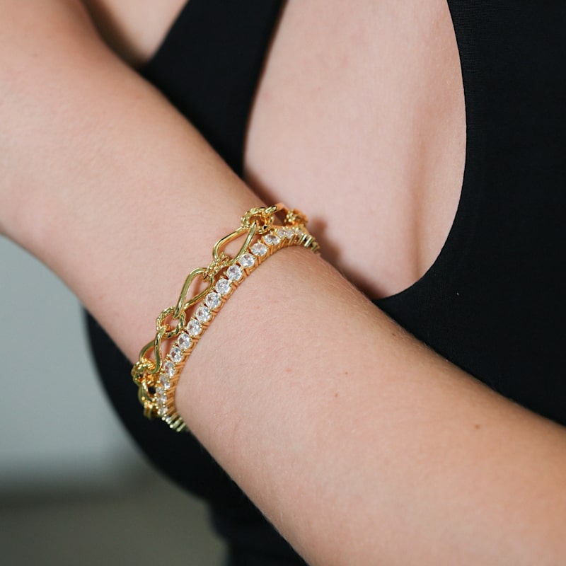 Thumbnail of Chunky Twisted Chain Bracelet image