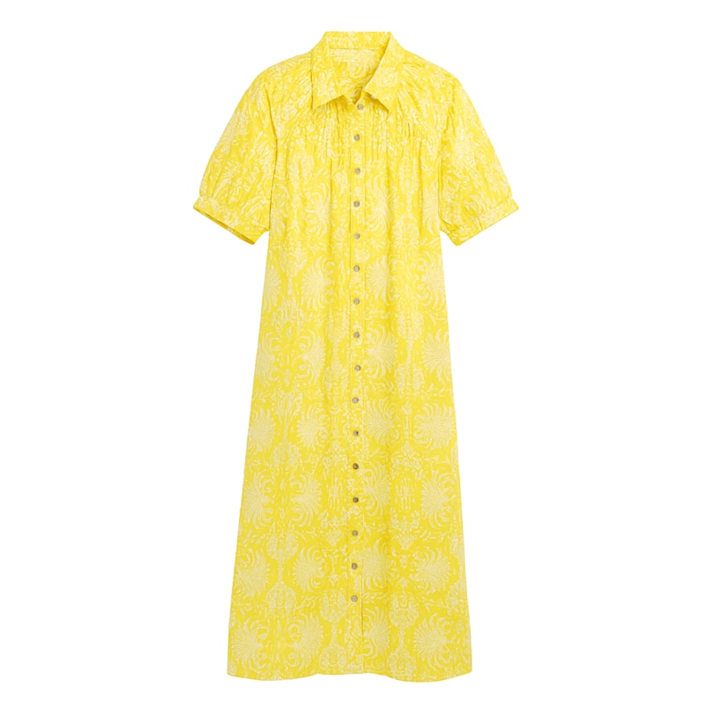 Thumbnail of Citron Gilded Palm Oasis Dress image
